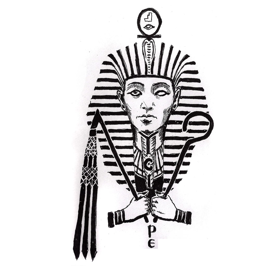 #oycipe #osiris #nofretete #eyeofosiris #grafik #graphic #tattoo #annegeorgius #corpusdelicti #principia.discordia