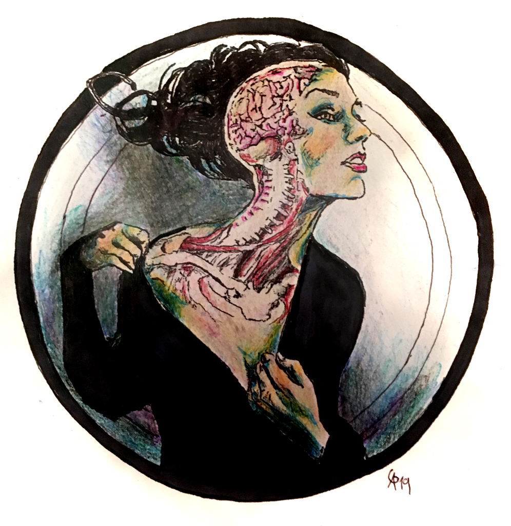 #transversalcut #cut #transversal #grafik #graphic #girl #tattoo #annegeorgius #corpusdelicti #principia.discordia